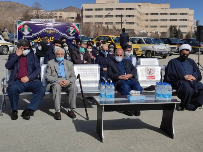 آیین کلنگ زنی همراه سرای مجتمع امیرالمومنین (ع)