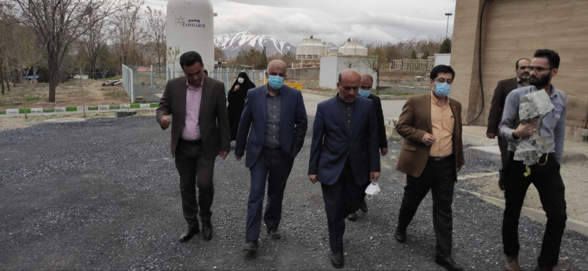 بازدید دکتر آصفری نماینده مردم شریف اراک ، کمیجان ، خنداب از بخش های بیمارستان امیرالمومنین(ع)