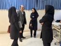 بازدید جانشین رییس دانشگاه علوم پزشکی اراک در ستاد نوروزی از بیمارستان امیرالمؤمنین(ع)