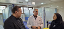 بازدید رییس دانشگاه علوم پزشکی اراک از بیمارستان امیرالمومنین(ع)