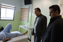 بازدید رییس دانشگاه علوم پزشکی اراک از مجتمع بیمارستانی امیرالمومنین(ع)