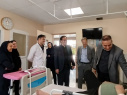 بازدید رییس دانشگاه علوم پزشکی اراک از بیمارستان امام صادق(ع) دلیجان