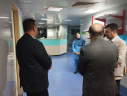 بازدید رییس دانشگاه علوم پزشکی اراک از بیمارستان امیرکبیر