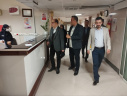 بازدید رییس دانشگاه علوم پزشکی اراک از بیمارستان امیرکبیر