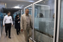 حضور رییس دانشگاه علوم پزشکی اراک در ستاد نوروزی دانشگاه