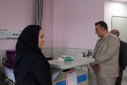 بازدید رییس دانشگاه علوم پزشکی اراک از بیمارستان حضرت ولیعصر(عج)