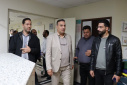 بازدید رییس دانشگاه علوم پزشکی اراک از بیمارستان مهر خنداب