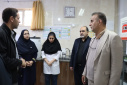 بازدید رییس دانشگاه علوم پزشکی اراک از بیمارستان مهر خنداب