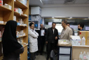 بازدید رییس دانشگاه علوم پزشکی اراک از بیمارستان امیرالمومنین(ع)