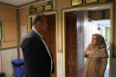 بازدید رئیس دانشگاه علوم پزشکی اراک از کلینیک امام رضا(ع)
