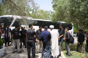 بدرقه کاروان زائران اربعین دانشگاه علوم‌پزشکی اراک