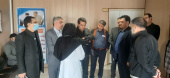 بازدید دکتر امانی به همراه معاونین توسعه و مدیران دانشگاه از بیمارستان آیتالله خوانساری